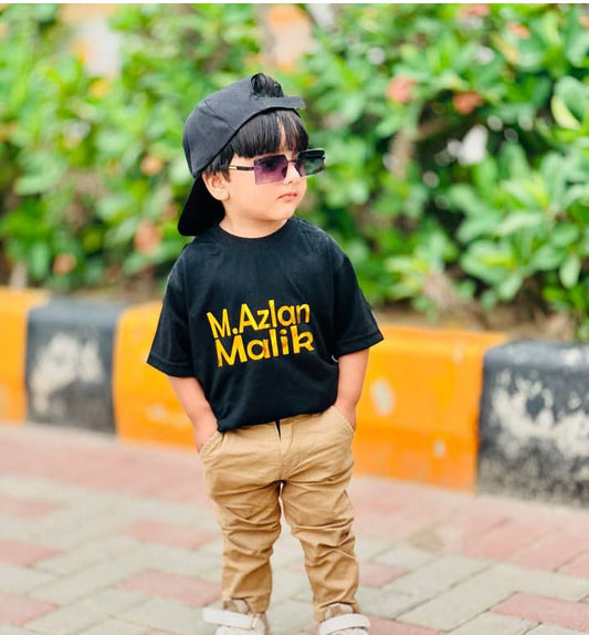 KIds Customized Cap & T-Shirt Set