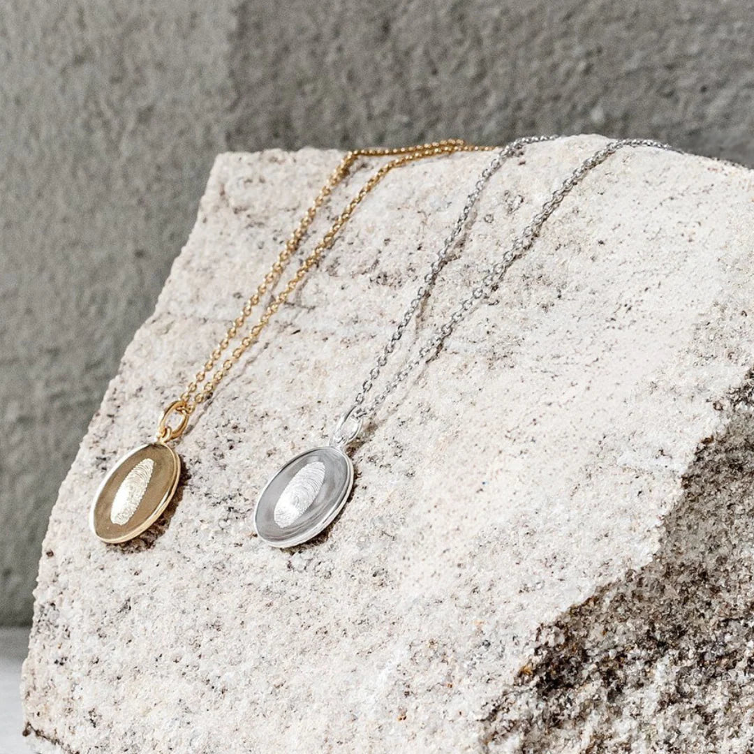 Fingerprint Engrave Necklace