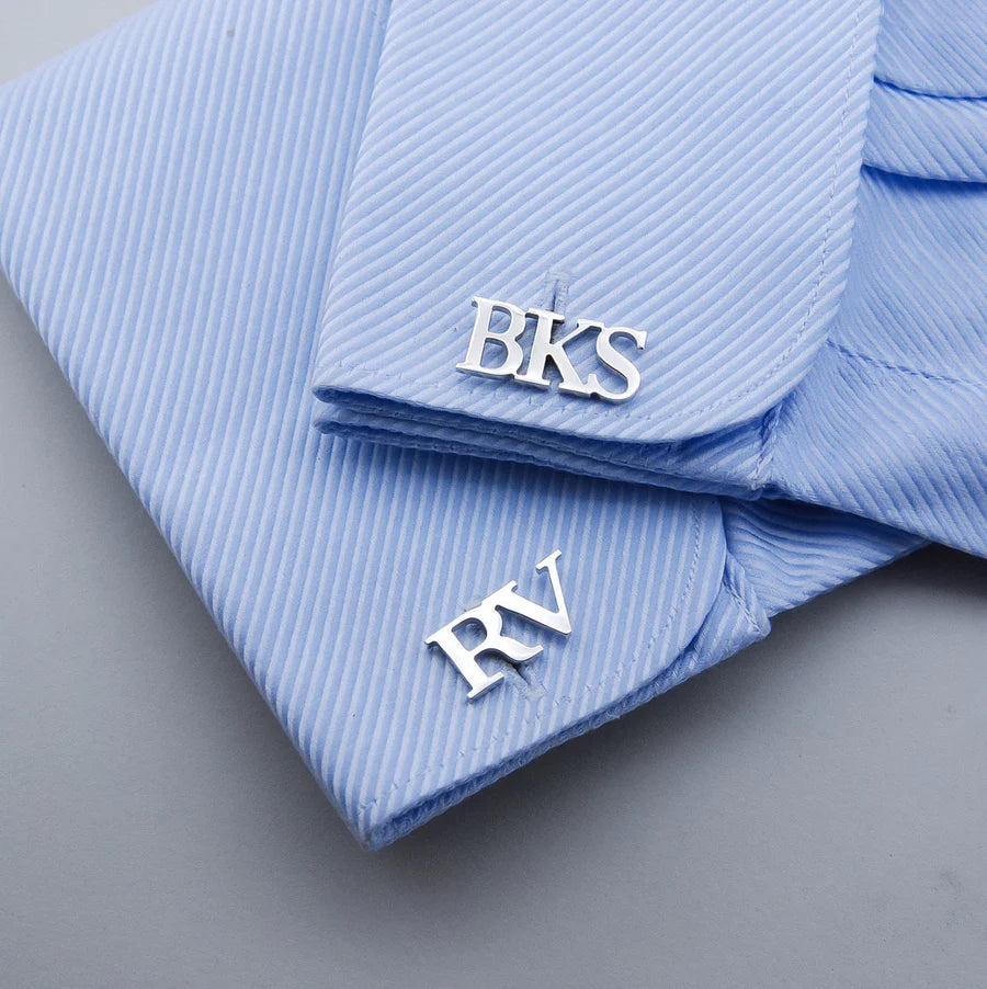 CUSTOMIZED NAME/INITIALS CUFFLINKS