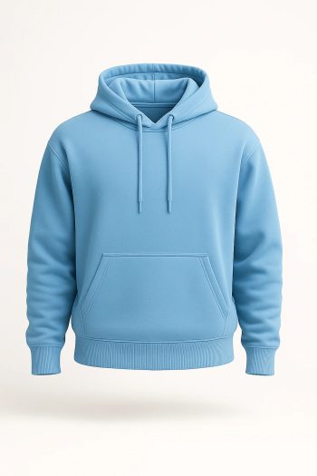 Basic plain Hoodie(light blue)