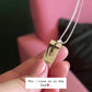 Personalized Eye Engrave Necklace
