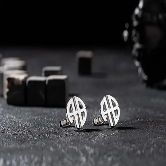 Monogram Initials Cufflinks