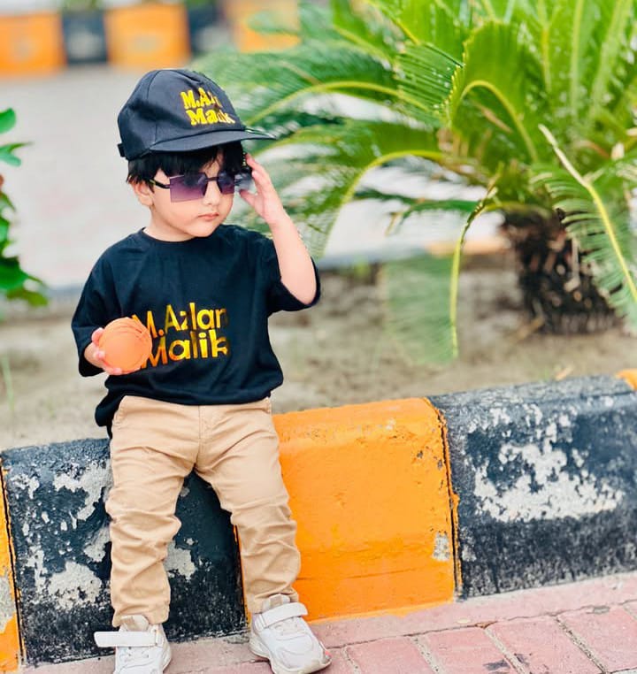 KIds Customized Cap & T-Shirt Set