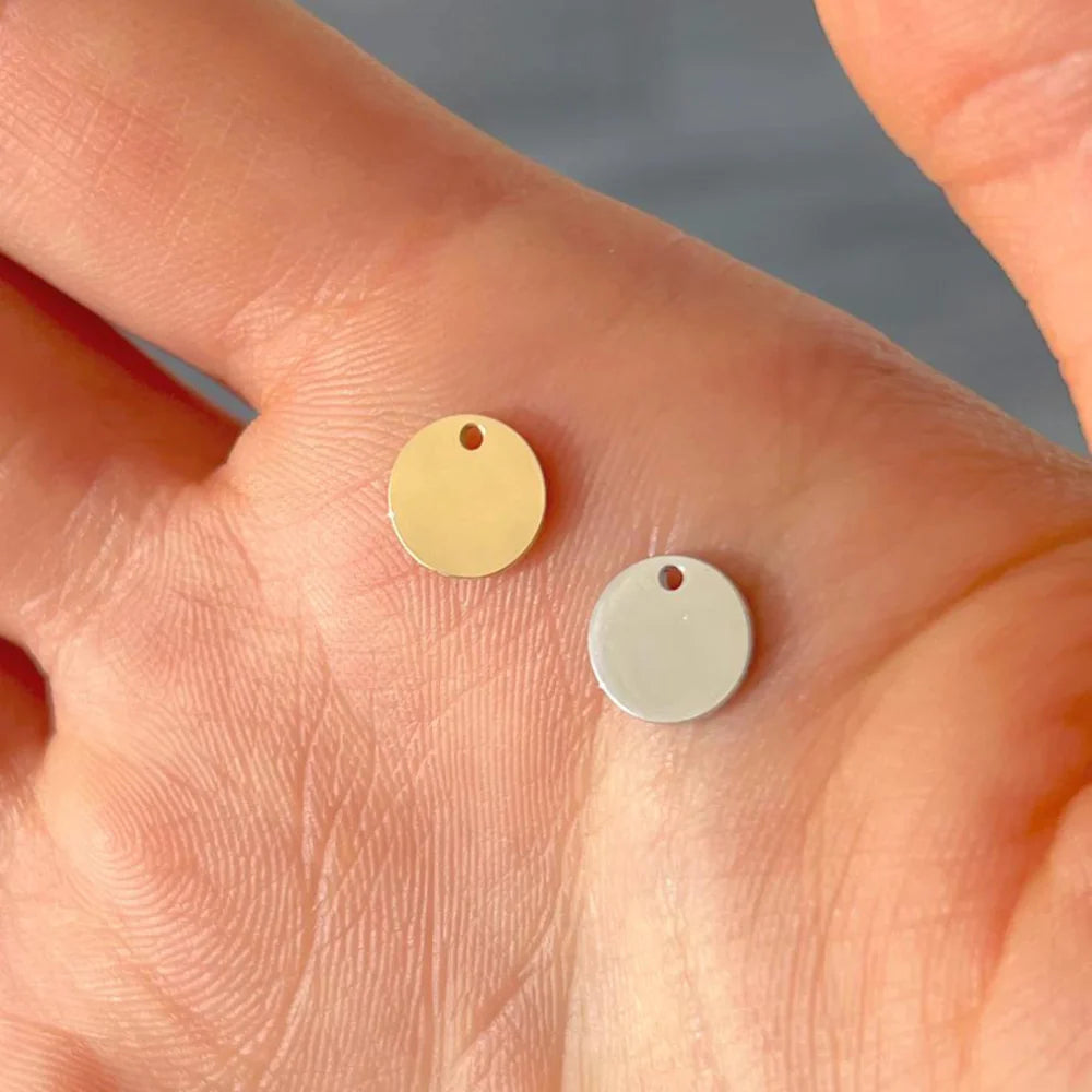 Custom Initial Coin Necklace