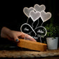 Personalized Eternal Love Illuminated 3D Lamp