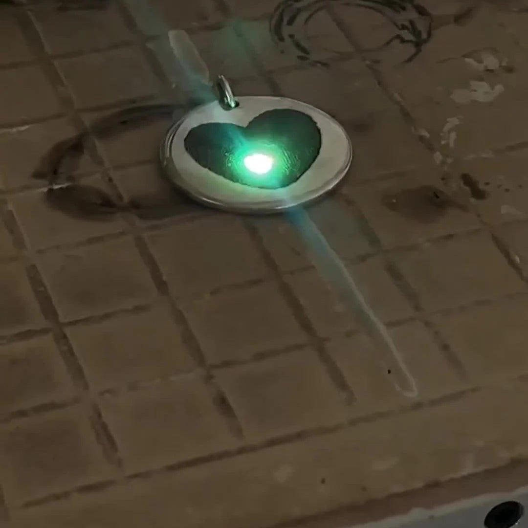 Fingerprint Engrave Necklace