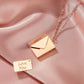 Envelope Message Necklace