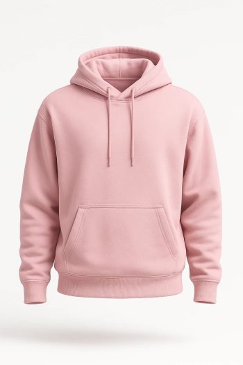 Basic plain Hoodie (Pink)
