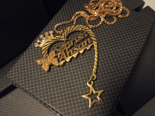 Heart Hanging necklace