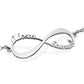 INFINITY NAME BRACELET SILVER PLATED