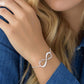 INFINITY NAME BRACELET SILVER PLATED