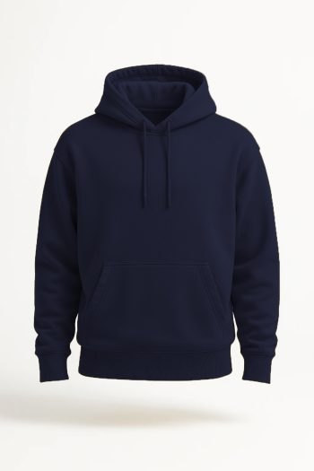 Basic plain Hoodie (Navy)