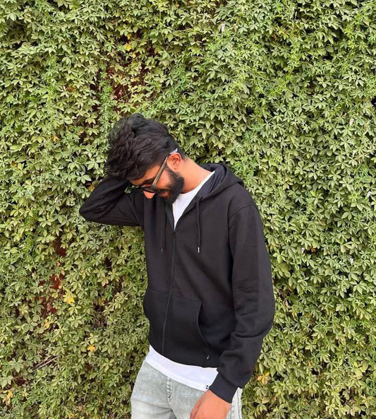 Customize zipper hoodie Men