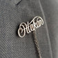 Personalized Chain Name Brooch Badge Lapel Pin
