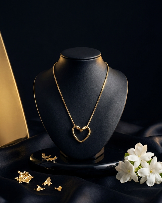 The Promise Knot Heart Necklace